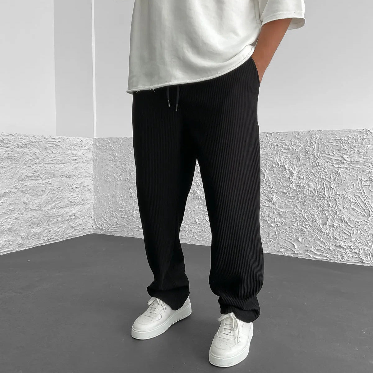 Premium Monaco Relaxed Knit Pants