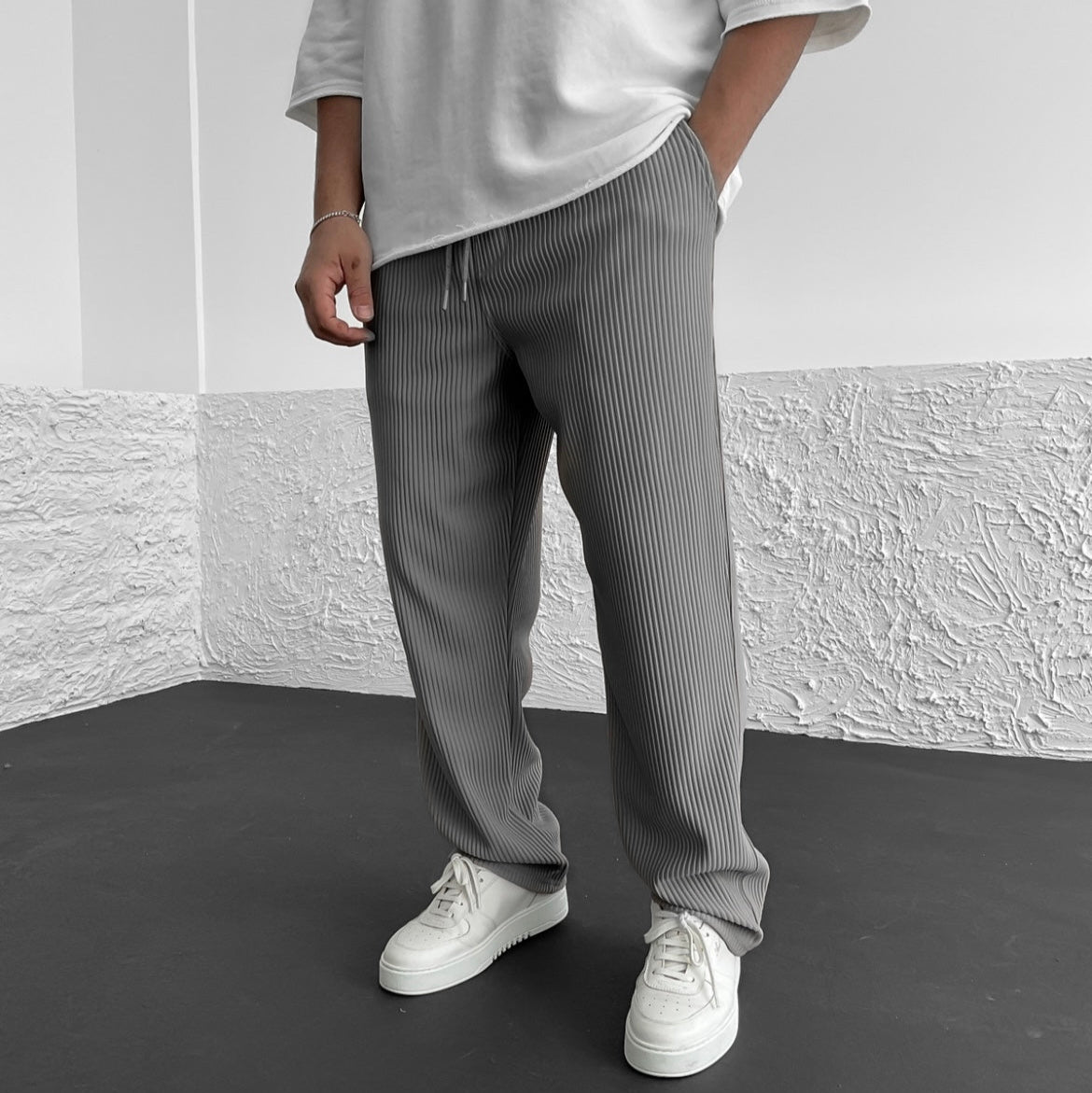 Premium Monaco Relaxed Knit Pants