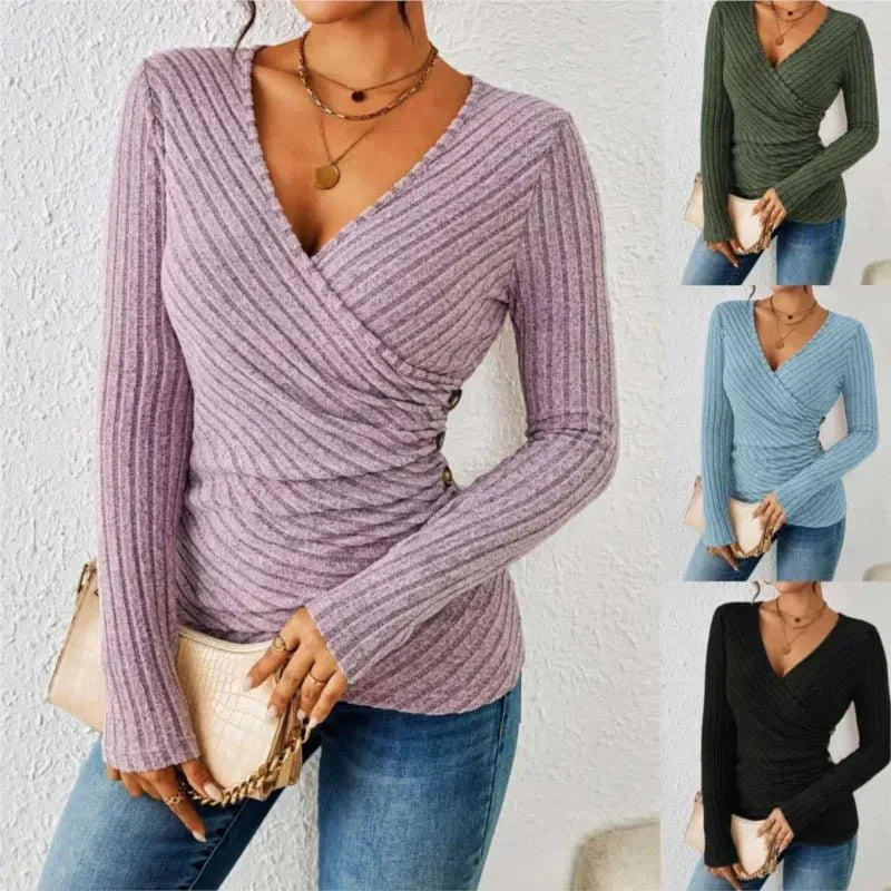Aria Tummy-Tucking Long Sleeve Top