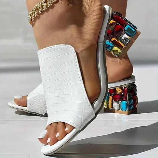 Mirella Mosaic Heels