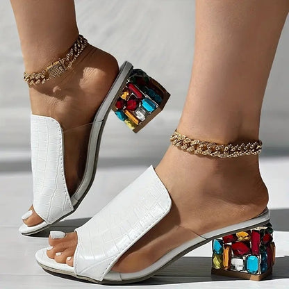 Mirella Mosaic Heels