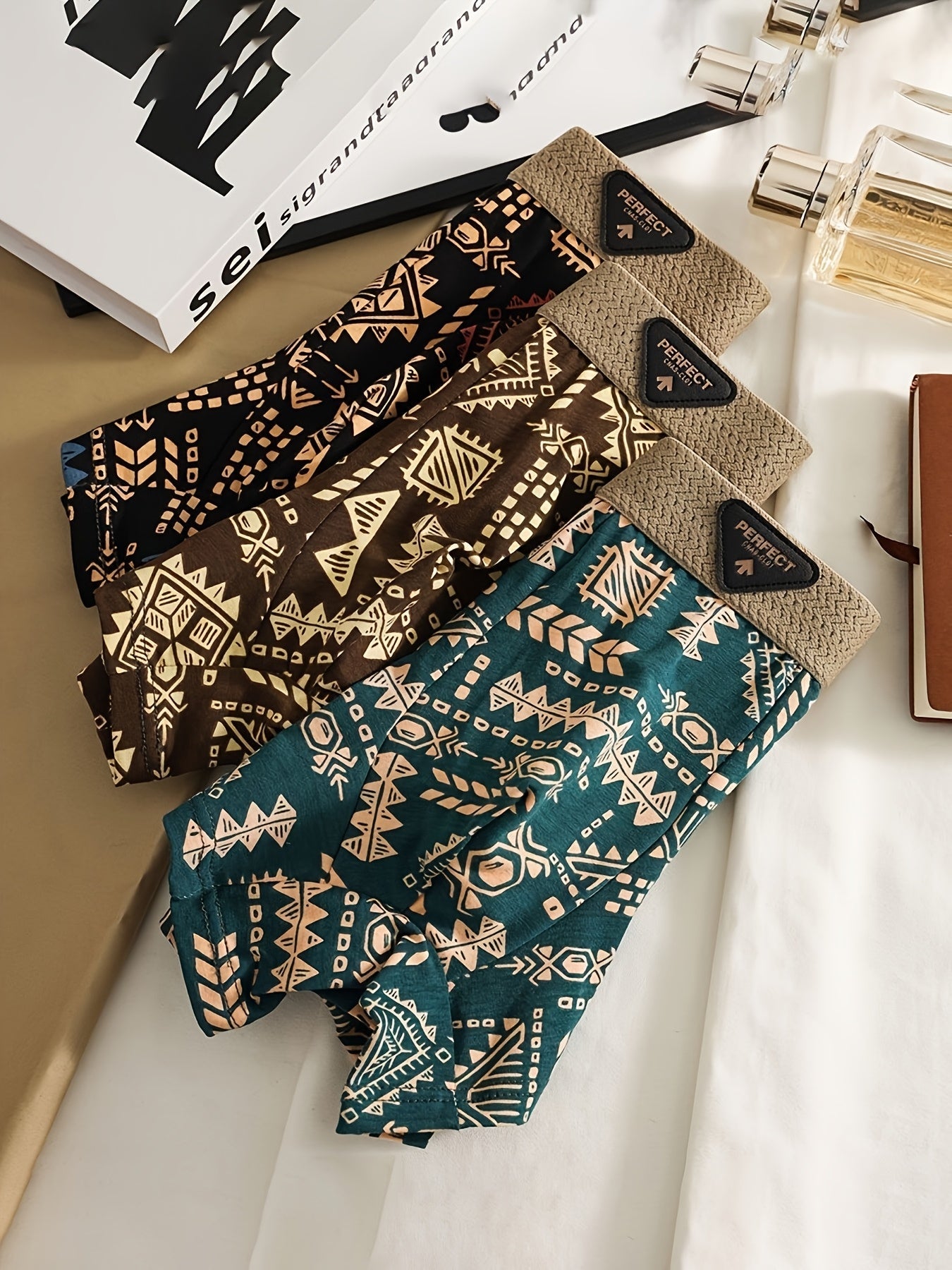 Aztec Men’s Boxer Briefs Pack - Cotton Stretch