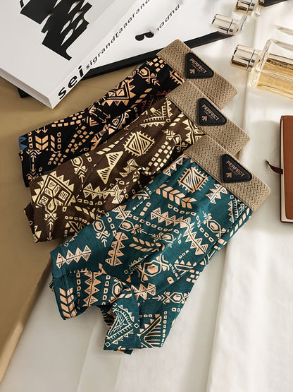 Aztec Men’s Boxer Briefs Pack - Cotton Stretch