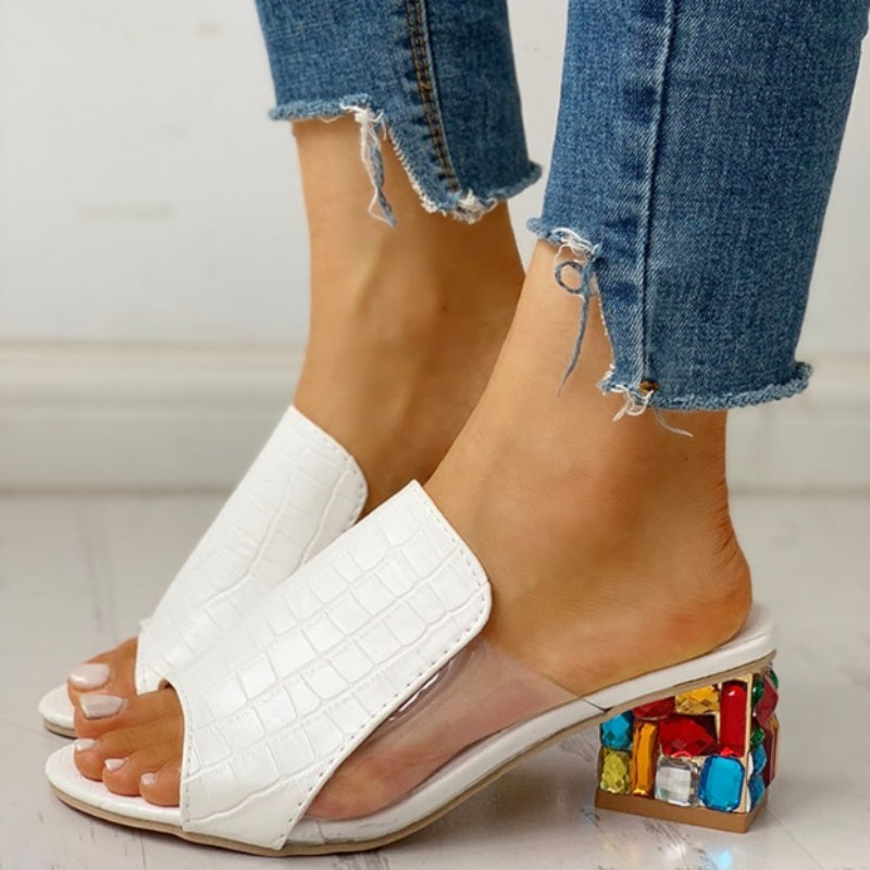 Mirella Mosaic Heels