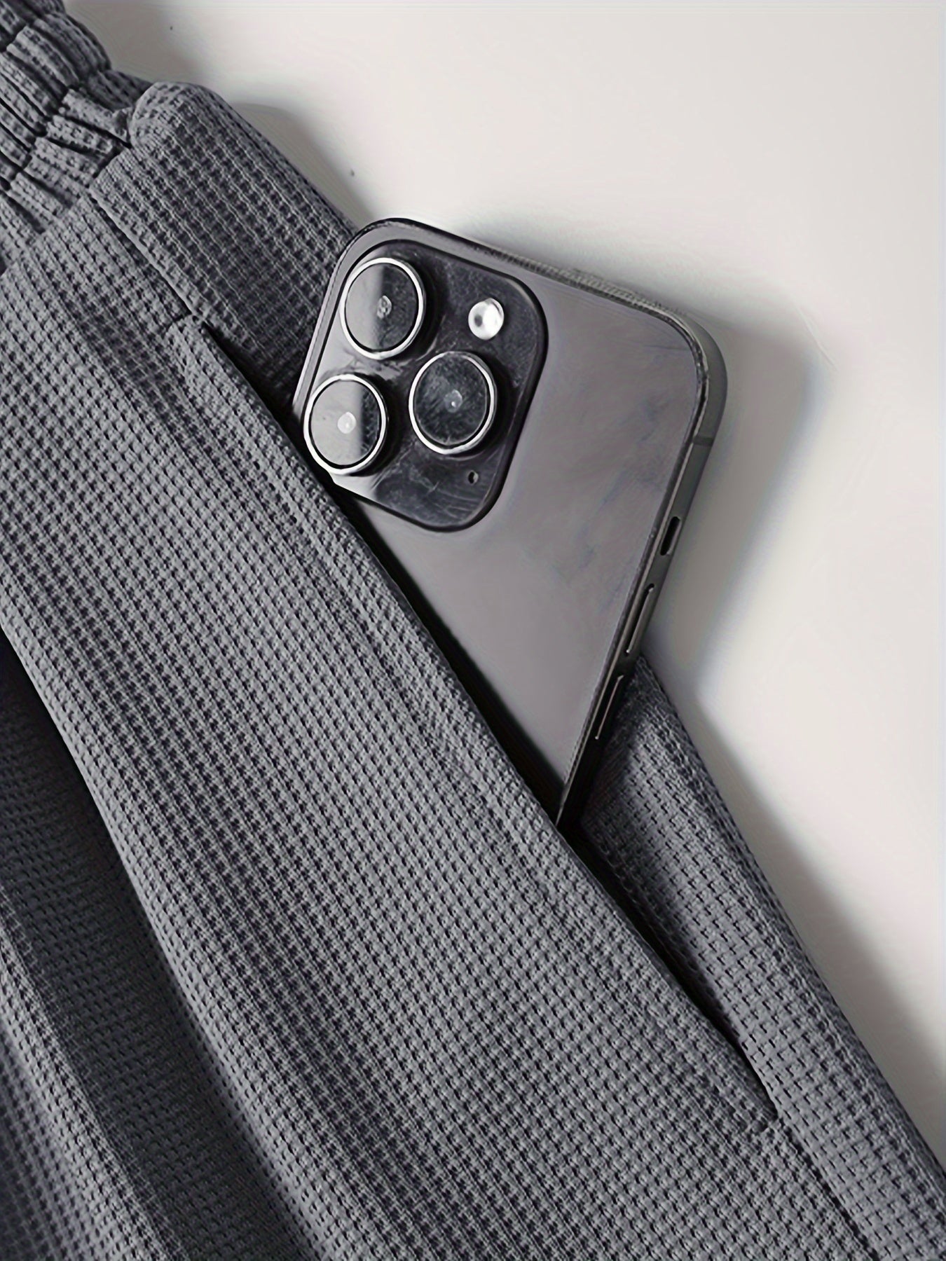 Men’s Waffle-Knit Lounge Set - T-Shirt & Shorts Fit