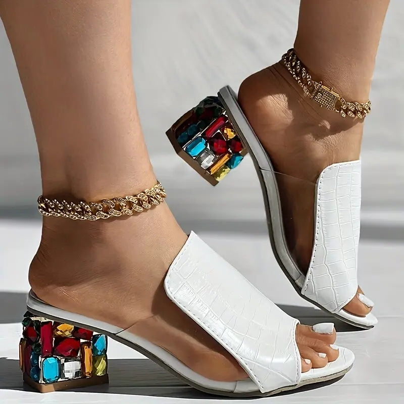 Mirella Mosaic Heels