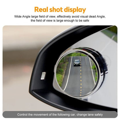 Car Blind Spot Mirror - 2 Pcs Adjustable