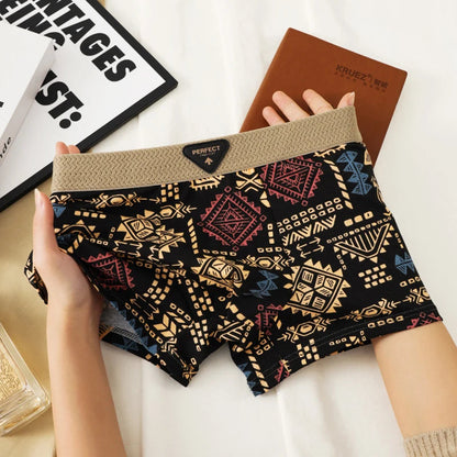 Aztec Men’s Boxer Briefs Pack - Cotton Stretch