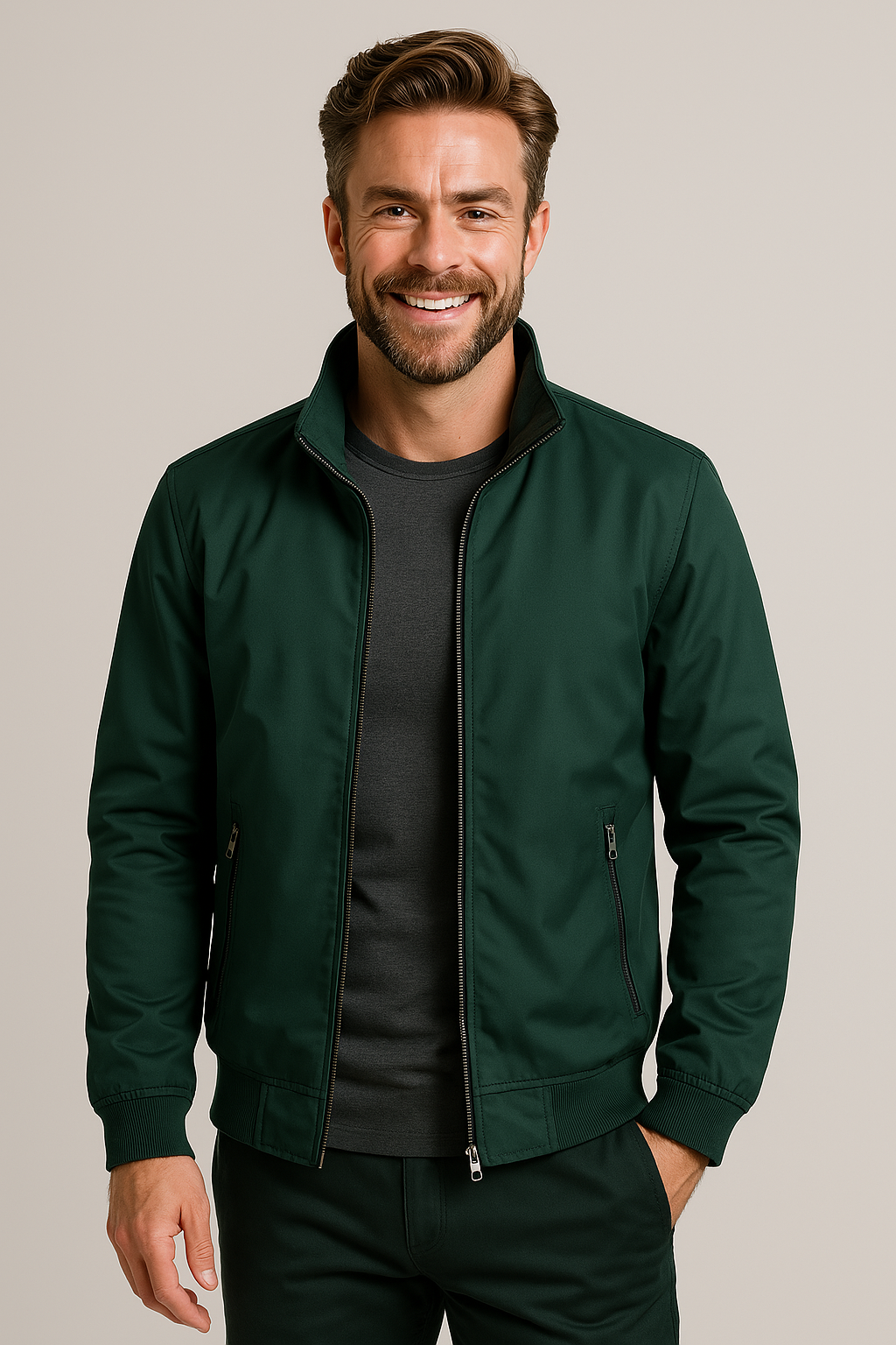 Lightweight Windbreaker Jacket for Men