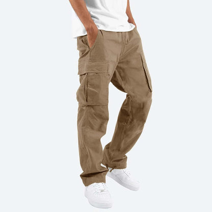 Comfort-Blend Multifunctional Cargo Pants for Men