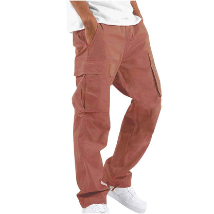 Comfort-Blend Multifunctional Cargo Pants for Men