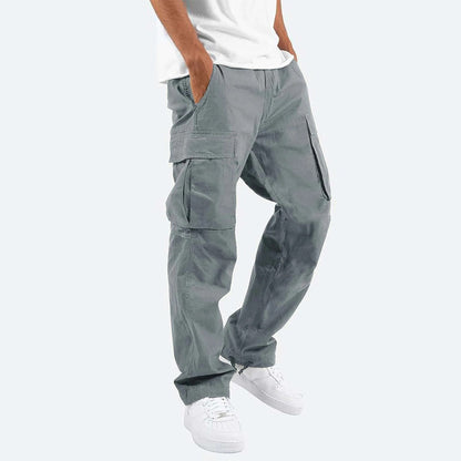 Comfort-Blend Multifunctional Cargo Pants for Men