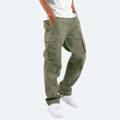 Comfort-Blend Multifunctional Cargo Pants for Men
