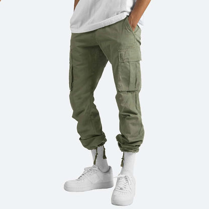Comfort-Blend Multifunctional Cargo Pants for Men