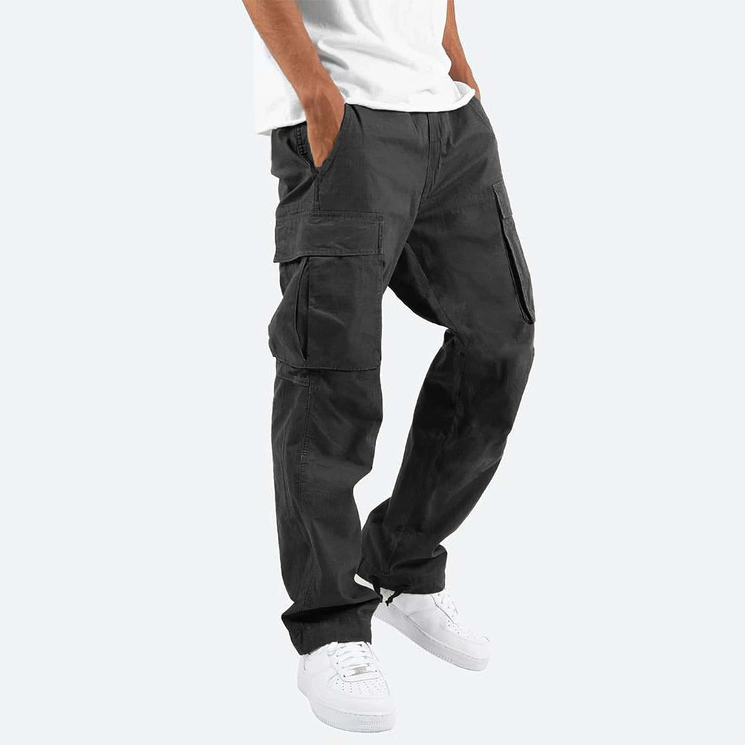 Comfort-Blend Multifunctional Cargo Pants for Men